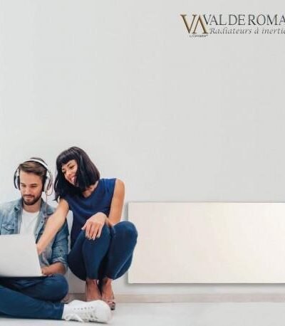 Radiateur à inertie TACTILO Horizontal - Valderoma