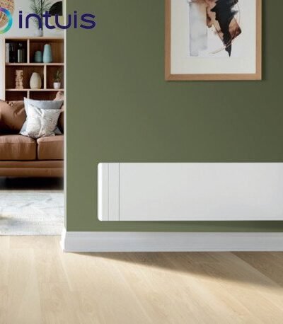 Radiateur électrique plinthe blanc CHAMANE - INTUIS