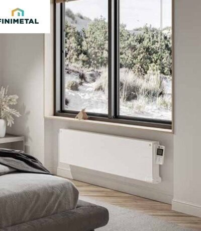 Radiateur électrique inertie fluide YALI PARADA PLUS PLINTHE - FINIMETAL